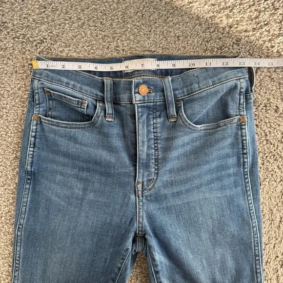 MADEWELL | 10” high rise  Skinny Jeans size 26 - Picture 12 of 15